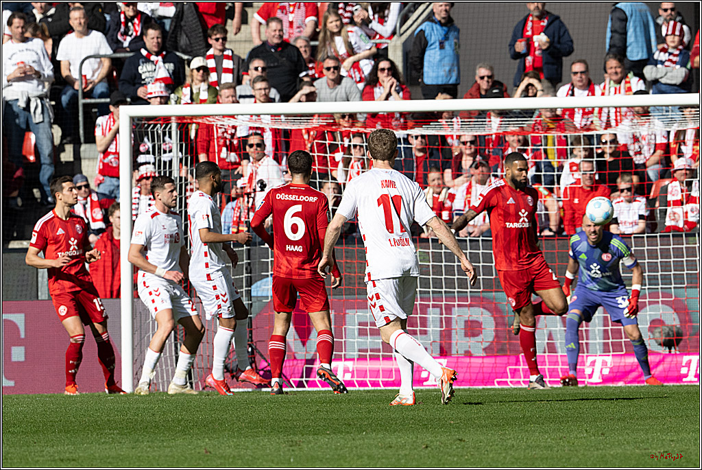 2. Fussball Bundesliga, 1.FC Köln - Fortuna Düsseldorf 1895, 23.02.2025